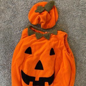 Pottery Barn Kids Pumpkin Costume 12-18M